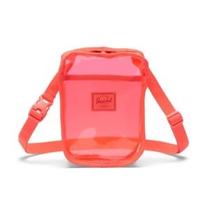 Herschel | Cruz Crossbody Clear | Neon Pink/Orange